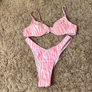 SHEIN Zebra Bikini